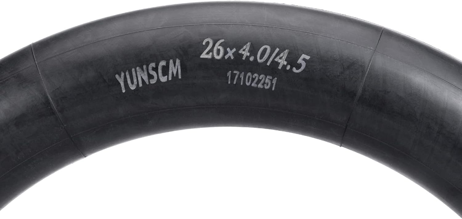 2-PCS 26" Heavy Duty Self Sealing Bike Tubes 26x4.0/4.5 102/114-559 AV32mm Schrader Valve, Super Automatic Repair Puncture Resistant Tubes Compatible