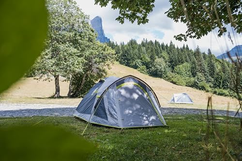 Coleman Tent Darwin 2-4 Person | Compact Lightweight Dome Tent | Models with Darkened Bedroom | Camping, Festival and Hiking Tent | 4500mm Waterproof | with Sewn-in Groundsheet