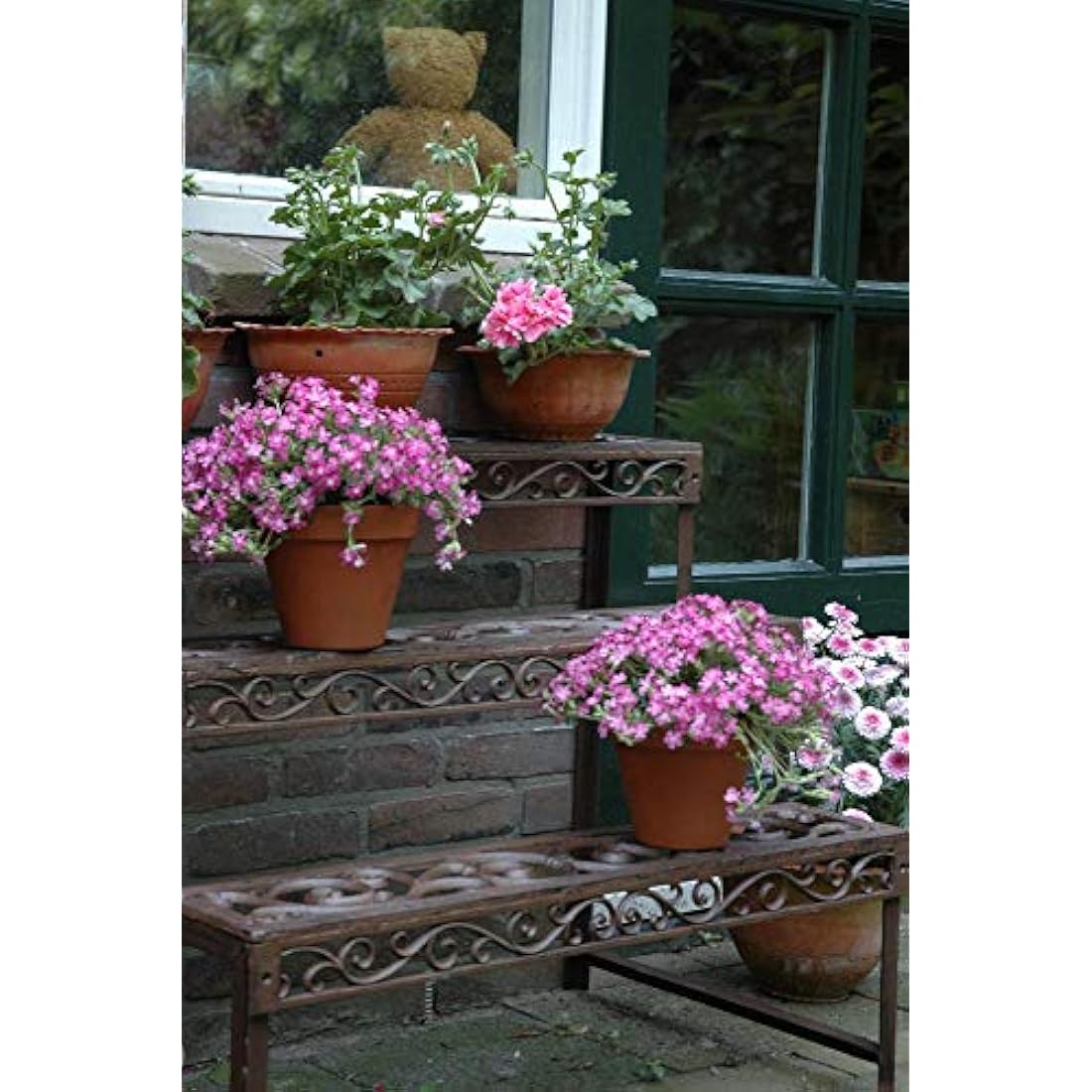 Esschert Bph33 79 x 66 x 49cm Etagere Rectangular Cast-Iron - Brown