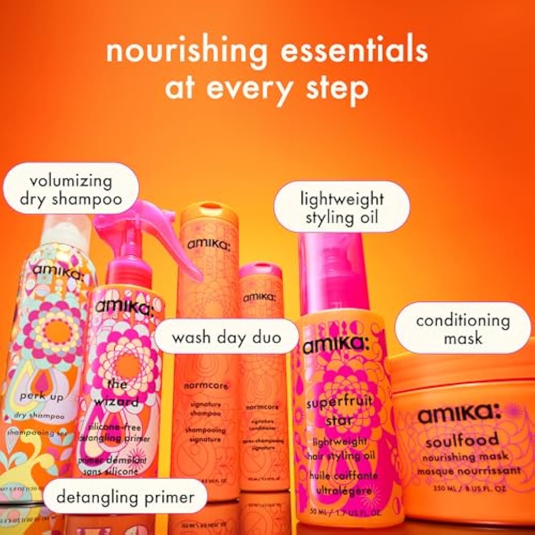 Amika Normcore Signature Shampoo (1000 ml / 33.8 oz)