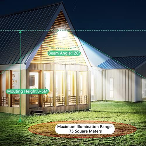 YIQIBRO 100W LED Floodlight Outdoor 2 Pack, 10000LM 6500K Outdoor LED Flood Lights Super Bright Security Light, IP67 Waterproof Spotlight for Garden, Garage, Yard, Patio, Warehouse, Factory