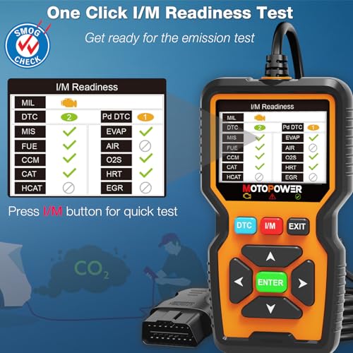 MOTOPOWER MP69038 Car OBD2 Scanner Code Reader Engine Fault Code Reader Scanner CAN Diagnostic Scan Tool - Elite Edition