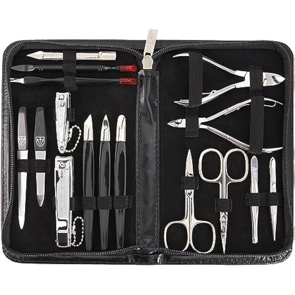 3 Swords Germany Exclusive 16-Piece MANICURE - PEDICURE - NAIL CARE set - Brand quality since 1927