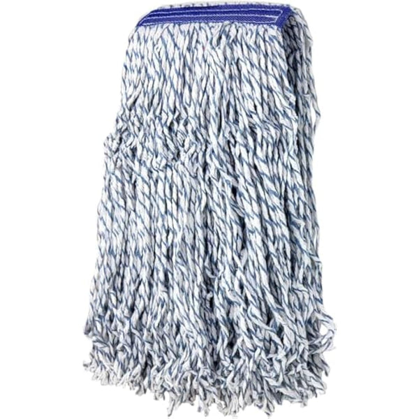 KLEEN HANDLER Cut-End Finish Mop | 3.1 cm Universal Headband for Maximum Absorption, Finishing Mop