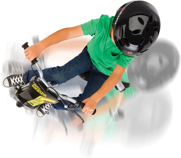 Razor PowerRider 360 – Electric Tricycle, Up to 9 mph, Welded Steel Fork, 12V Powered Ride-On for Ages 8 and Up