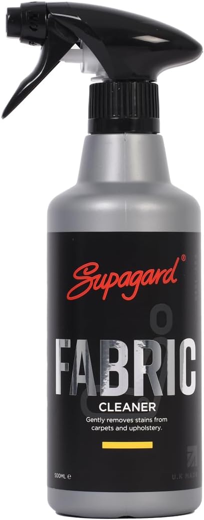 Supagard Fabric Cleaner – 500ml Eco-Friendly Water-Based Stain Remover for Car Seats, Upholstery, Carpets & Home Use | No Harsh Chemicals
