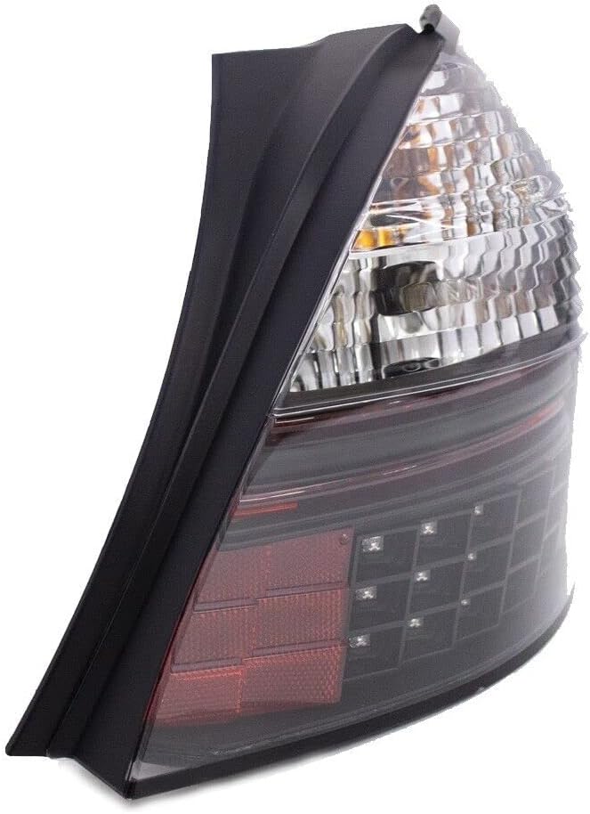 GAZOZ PERFORMANCE LED Black Rear Brake Light Tail light lamp Pair Compatible with 2006 2007 2008 Yaris Hatchback