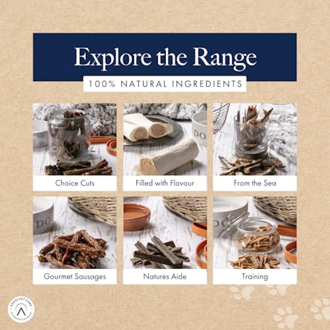 Hollings Buffalo Horn Standard Dog Treat, 100% Natural Grain Free Chew Treat for Adult Dogs, High in Protein and Naturally Low in Fat (12 Pack)