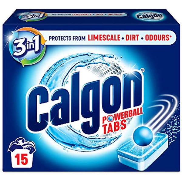 Calgon 4 in1 Water Softener Tabs, Pack of 15