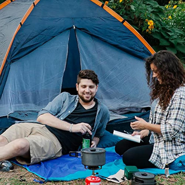 aiGear Camping Cooking Set/Cooking Mess Kit | Outdoor Camping Essentials - Pot Pan and Kettle | Portable Lightweight Aluminum | for 2-3 People to Backpacking Hiking Trekking Picnic