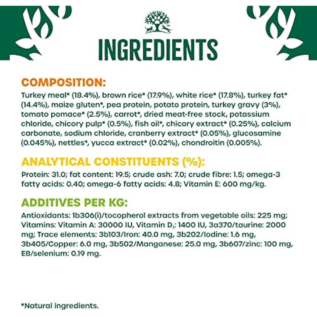 James Wellbeloved Senior Turkey 4 kg Bag, Hypoallergenic Dry Cat Food