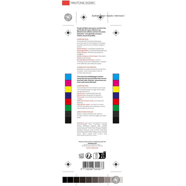 NUBIANCE - Treatment of acne, whiteheads, blackheads - Combination skin - Promotes sebum drainage - Micellar water - Face and body scrub - Face cleansing gel - Corrective cream - Full routine