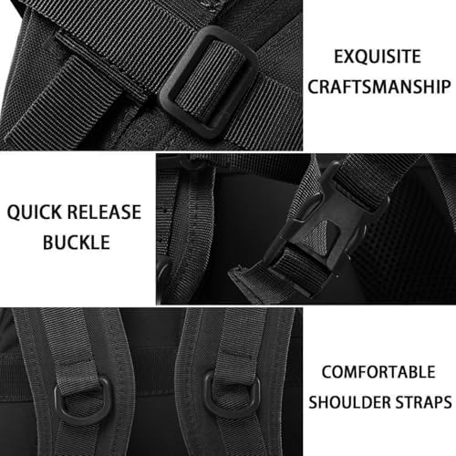 aiGear 25L Military Tactical Backpack | Lightweight Backpack Hiking Daypack | Rucksack with Molle System | for Outdoor Sports Trekking Hiking Travel Camping