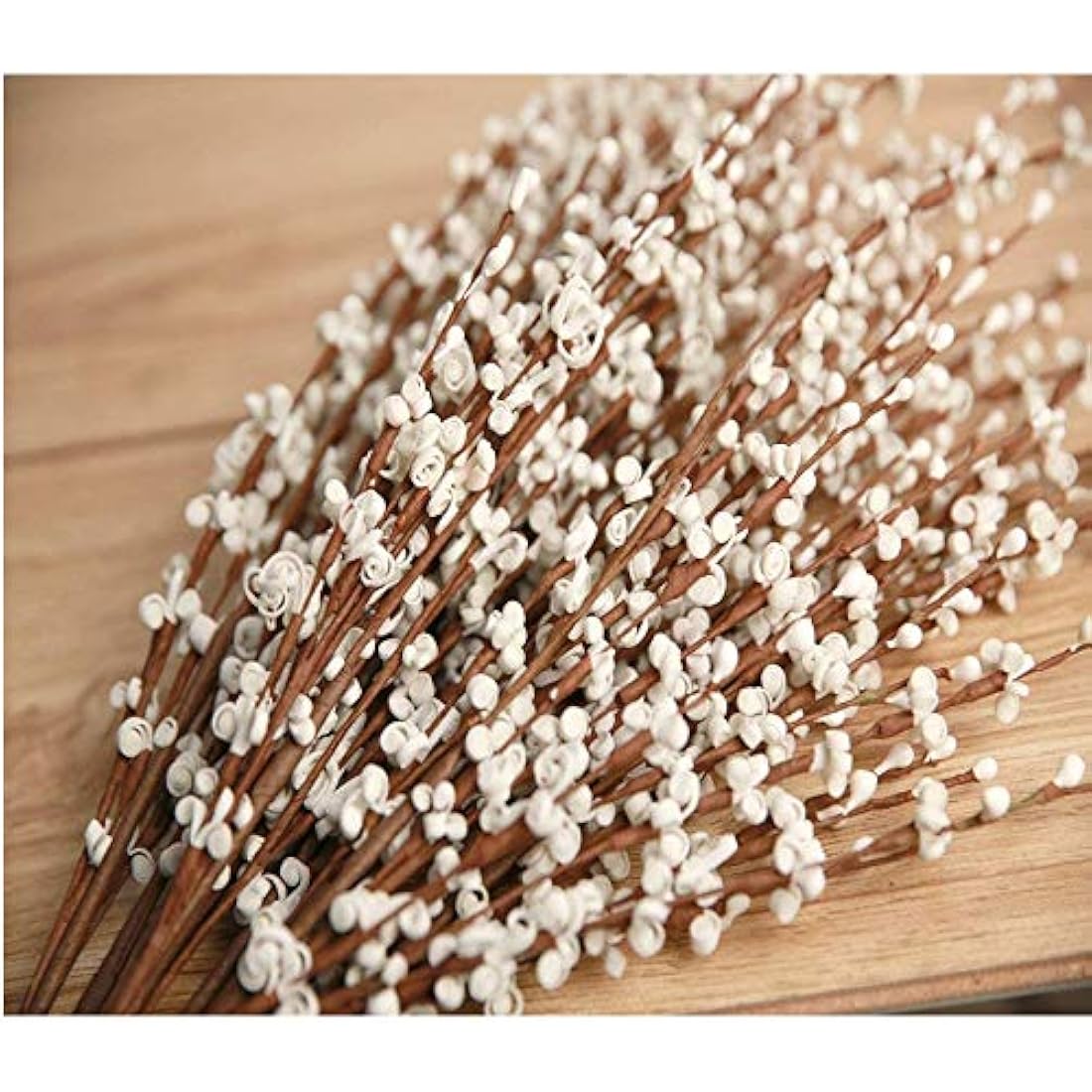 6Pcs 29.5'' Long Stem Artificial Jasmine Flowers Tall Fake Flower Bouquet Faux Jasmine Plants for Hotel Home Office Kitchen Bedroom Wedding Party DIY Decor（White）