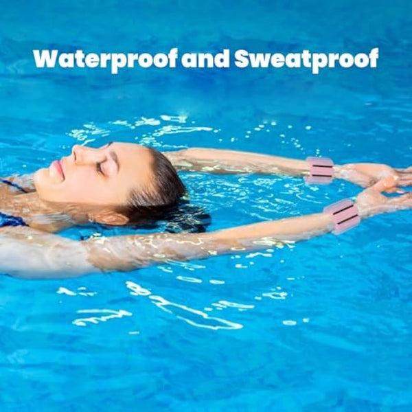 2 PCS Adjustable Wrist Weights Ankle Weights Set for Exercise Walking Jogging Yoga Aerobics Pilates Weight-Bearing Bracelet Fitness Wristband