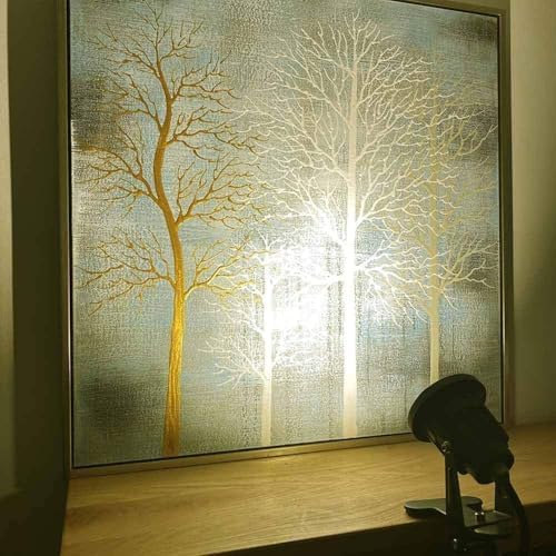 Milpoel COB LED Clip on Spot Lights, 7W, 3M Cord, IP65 Waterproof, for Indoor/Outdoor Pathway, Deck, Lawn, Patio, Walkway, Billboard (Warm Light, 2 Pack)