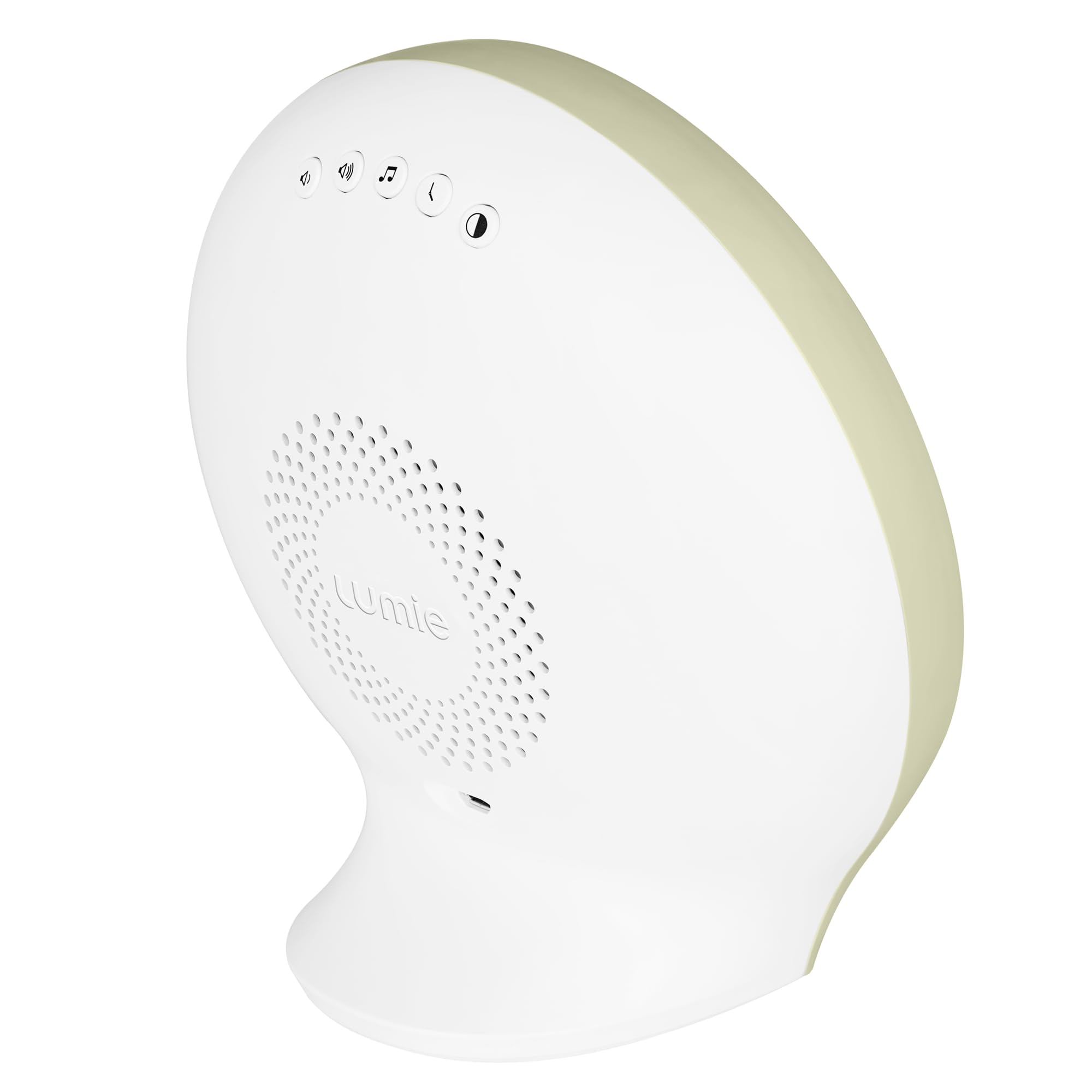 Lumie Sunrise Alarm - Sunrise Wake-up Alarm, Sunset Sleep Feature, Sounds and Mood Lighting, White