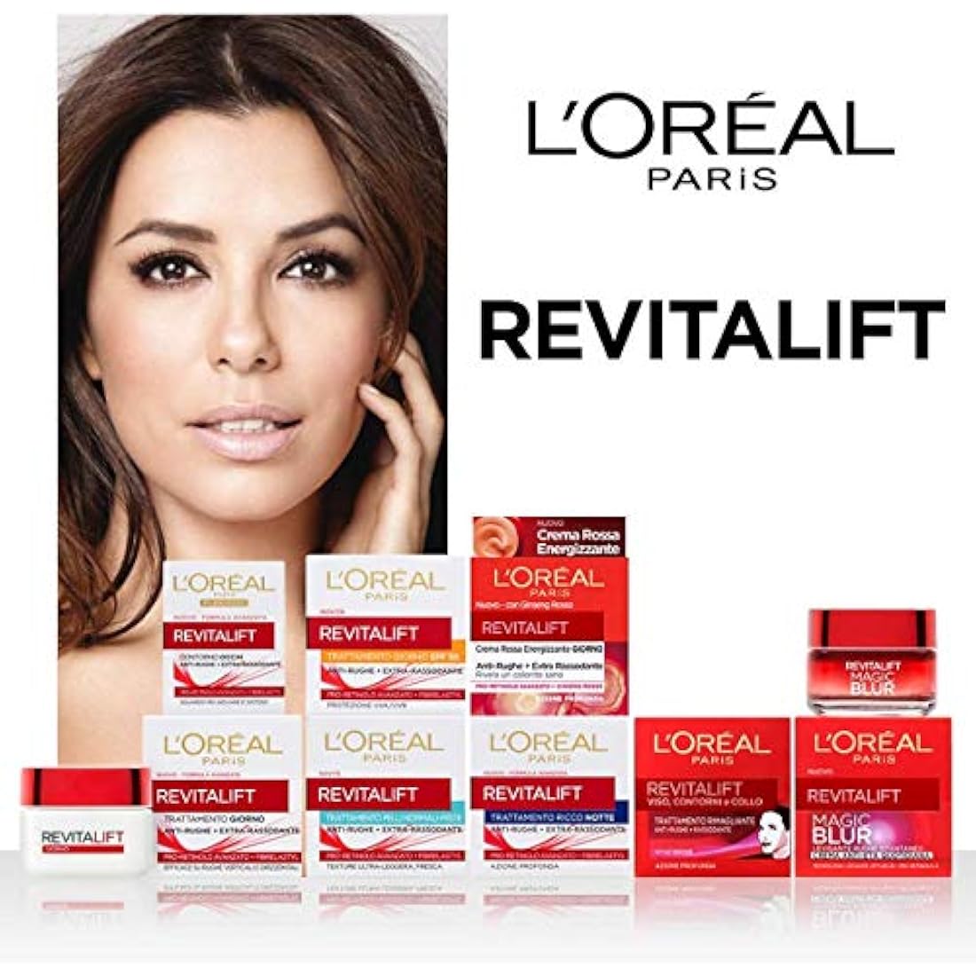 L'Oréal Paris Energising Anti-Wrinkle Revitalift Day Face Cream, Extra Firming Formula Enriched with Red Ginseng and Advanced Pro-Retinol, 50 ml