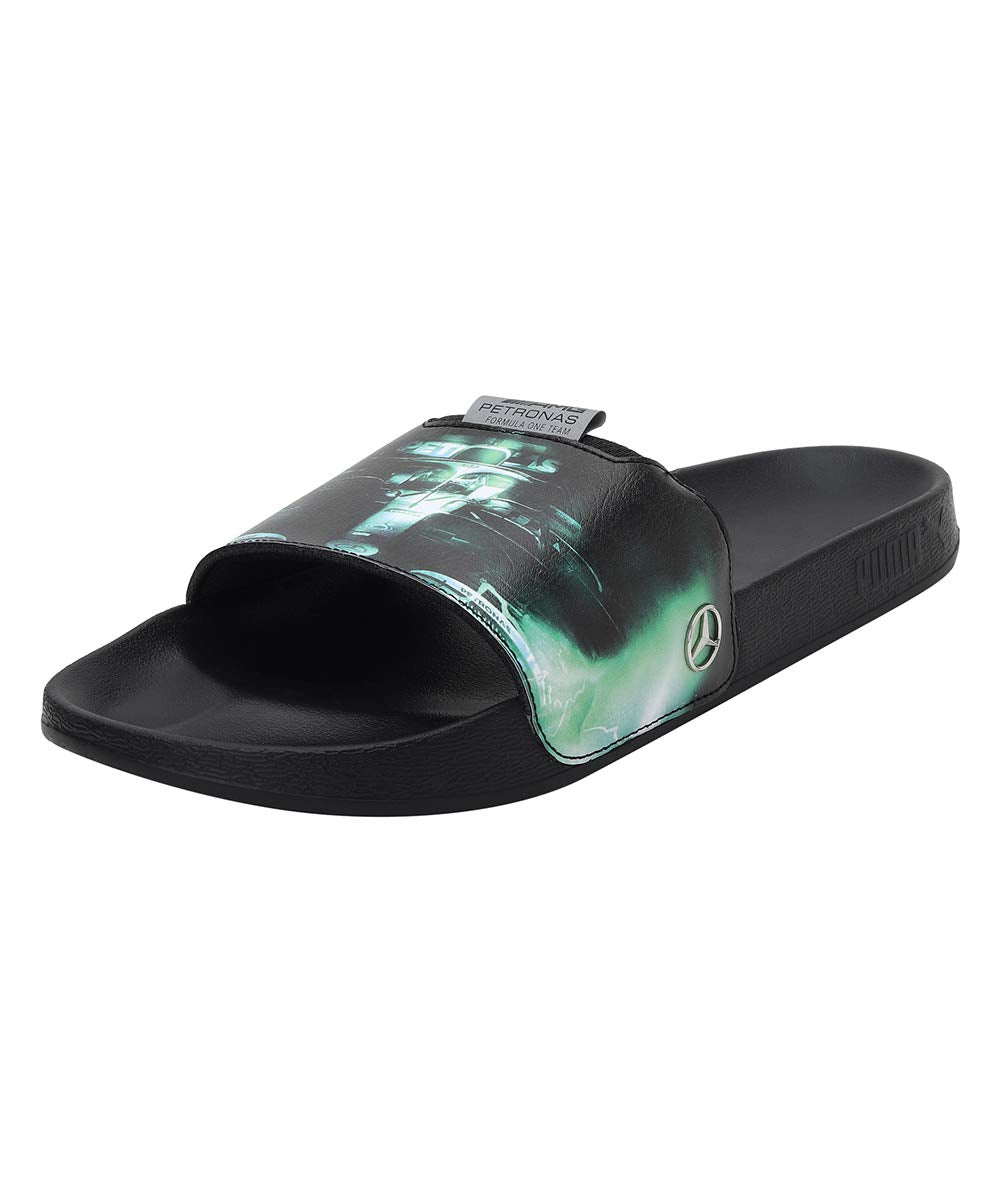 PUMA Unisex's Mapf1 Graphic Leadcat FTR Slide Sandal