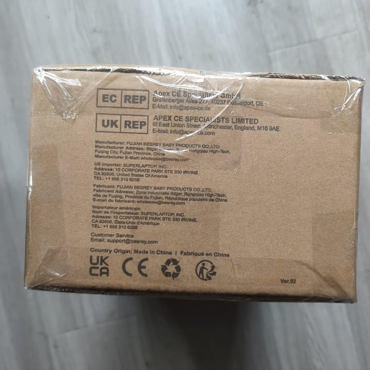 besrey Kids Play Tent Playhouse for Indoor & Outdoor – Spacious Design with Windows, Christmas Tree Flag & Lights Included