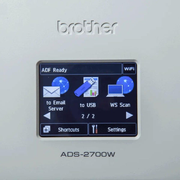 Brother ADS-4300N Desktop Document Scanner |SuperSpeed USB 3.0 |Double-sided |Advanced Image Capture, UK Plug