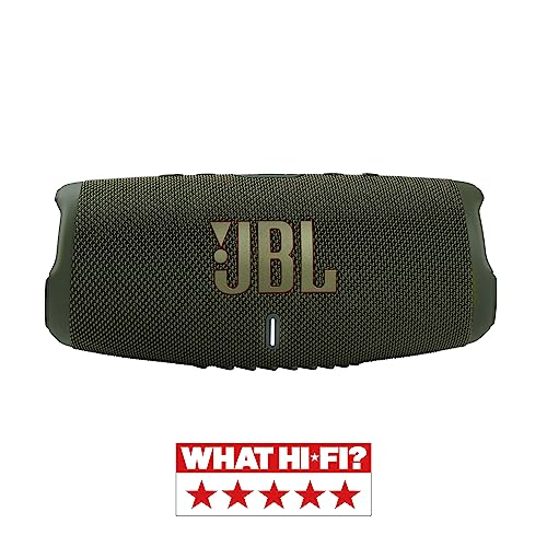 JBL Charge 5 Portable Bluetooth Speaker with Deep Bass, IP67 Waterproof and Dustproof, 20 Hours of Playtime, Built-In Powerbank, Black