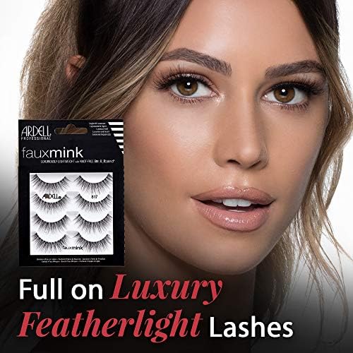Ardell False Lashes Faux Mink 817 Multipack, 4 pairs