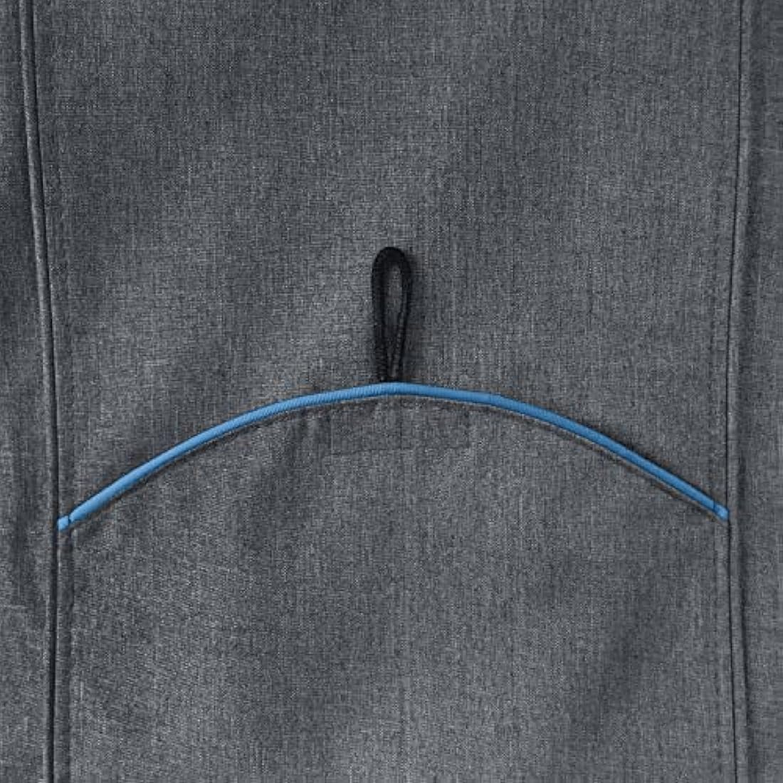 Kurgo Heather Bench Seat Cover, Dog Car Seat Protector, Waterproof & Stain-Resistant, Secure Fit, Charcoal Grey