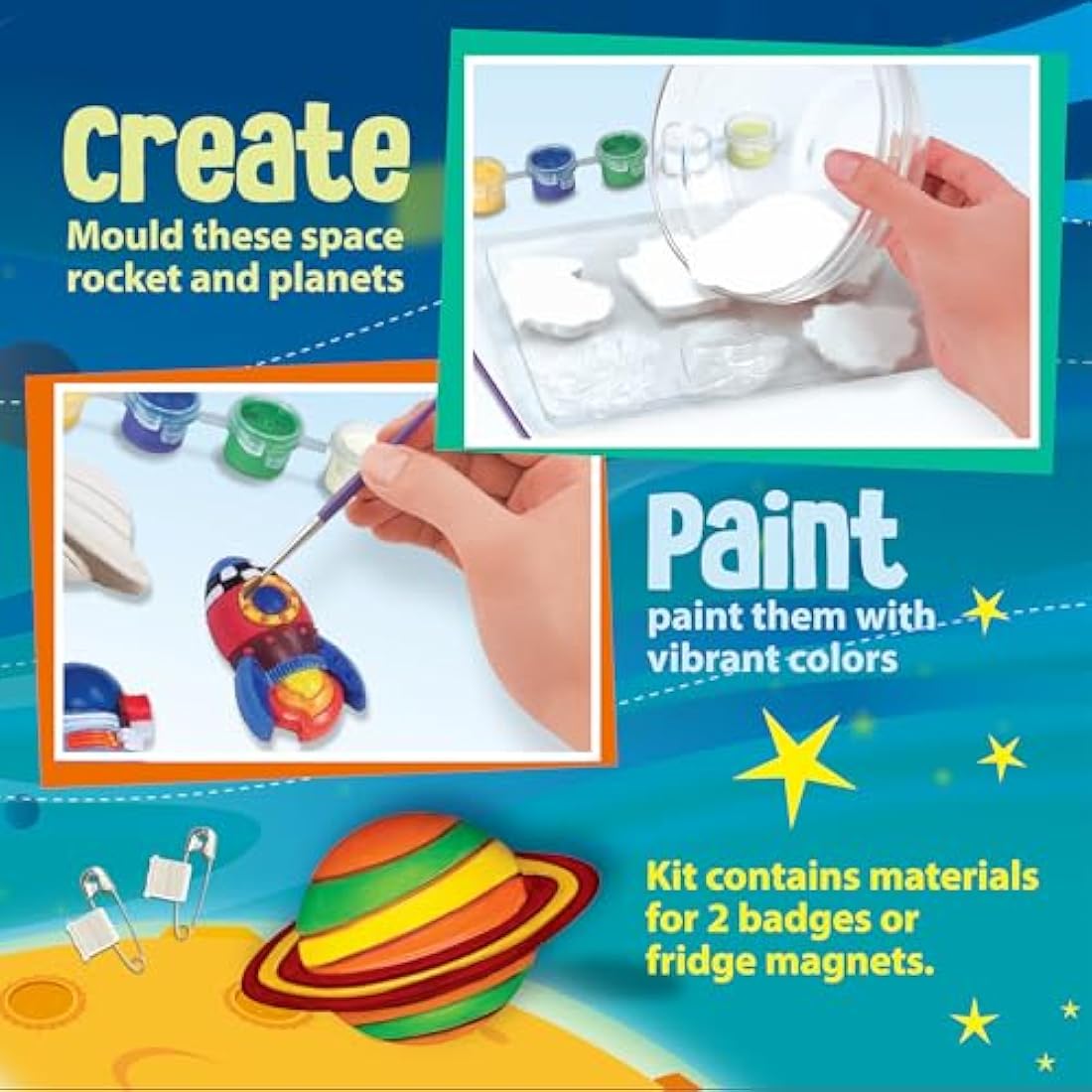 4M 403546 Mould and Paint Glow Space