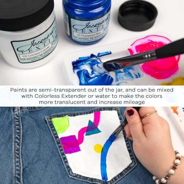 Jacquard Textile 8 Color Set