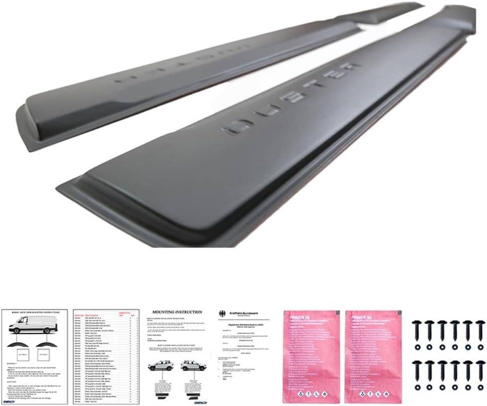 Oneway Complete body kit compatible with Dacia Duster II 2018-2024 - Matt black