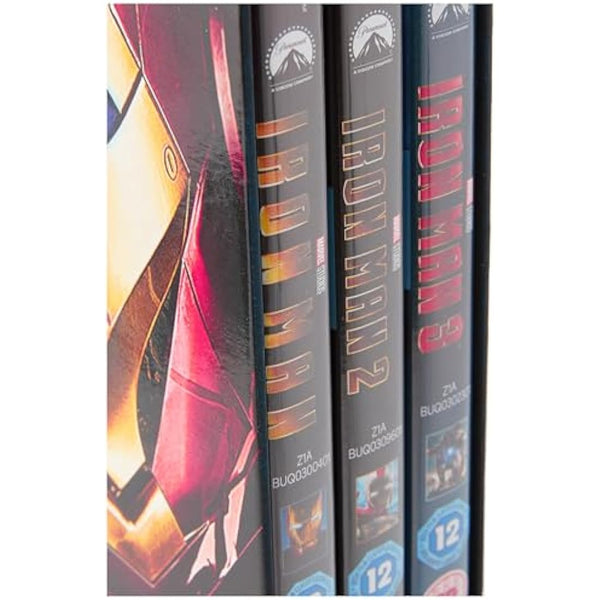 Iron Man 4K Ultra-HD Trilogy [Blu-ray] [2019] [Region Free]