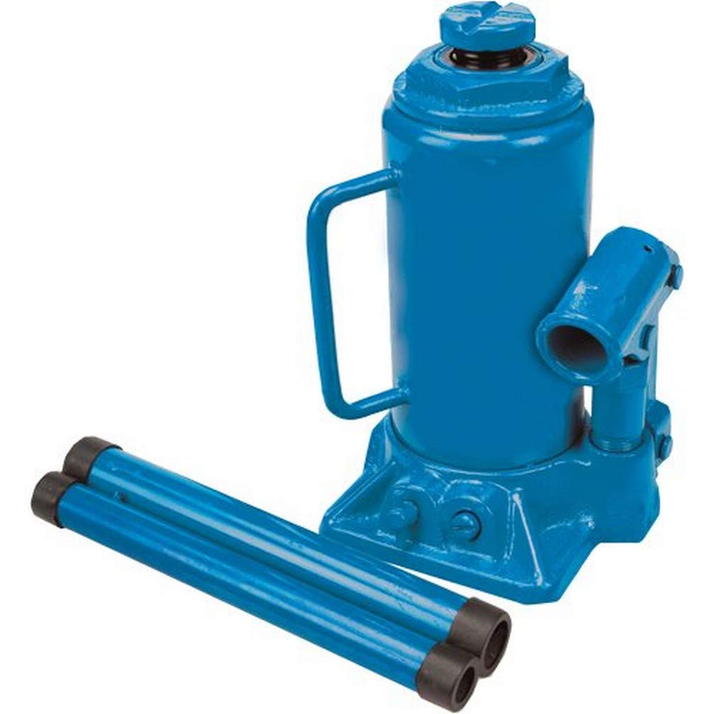 Silverline Hydraulic Bottle Jack 6 Tonne (457050), BLUE