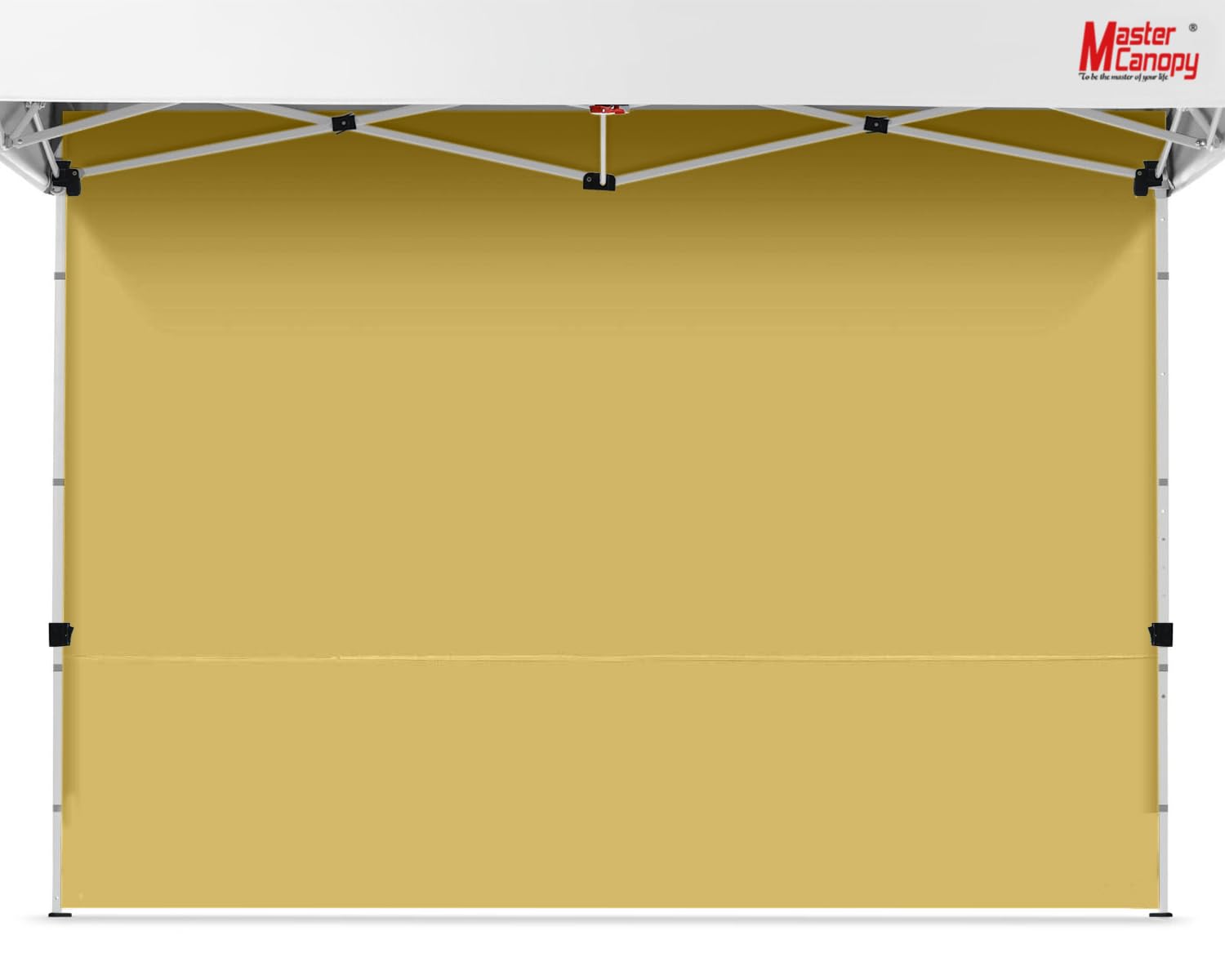 MASTERCANOPY Instant Gazebo Sidewall Panels Sunwall for 3x3M Pop Up Gazebo,1 Piece,Black