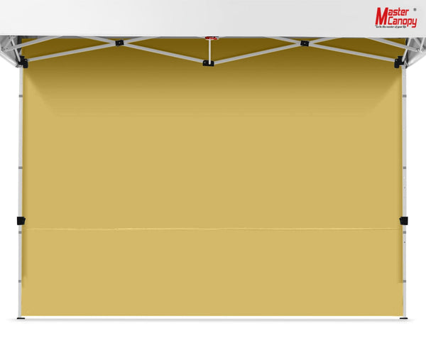 MASTERCANOPY Instant Gazebo Sidewall Panels Sunwall for 3x3M Pop Up Gazebo,1 Piece,Black