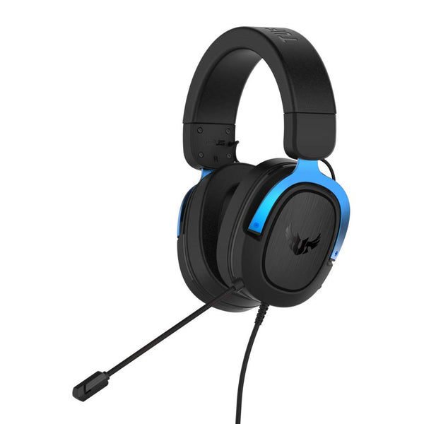 ASUS TUF Gaming H1 Wired Headset (Discord Certified Mic, 7.1 Surround Sound, 40mm Drivers, 3.5mm, Lightweight, For PC, Switch, PS4, PS5, XBOX One, XBOX Series X | S, and Mobile Devices)- Black