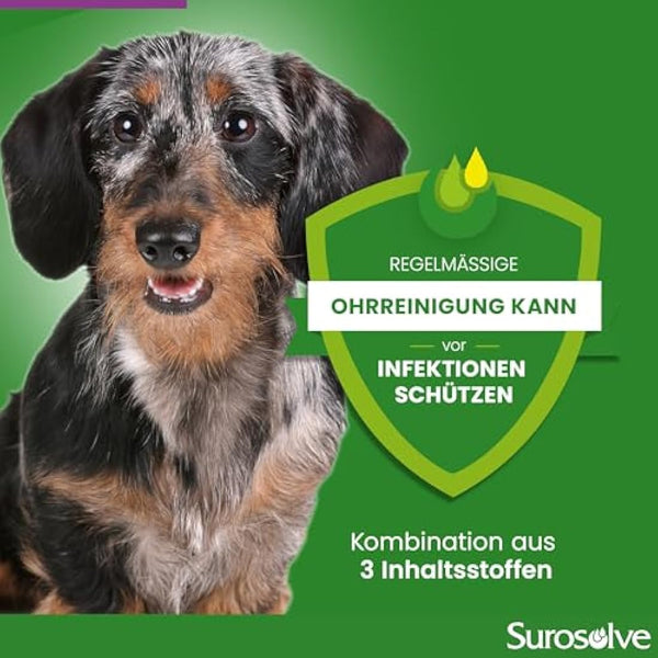 Fidavet Surosolve ear cleaner for dogs and cats 125ml