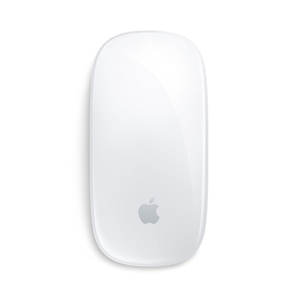Apple Magic Mouse: Bluetooth, rechargeable. Works with Mac or iPad; White, Multi-Touch surface (USB-C)