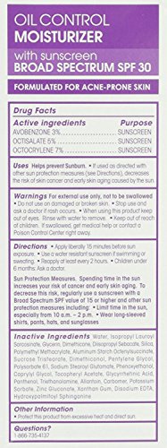 Cetaphil Dermacontrol Facial Moisturizer for Acne-Prone Skin with Suncreen SPF 30, 4 Fluid (Packaging May Vary) Ounce
