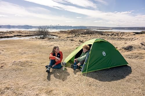 Coleman Tent Darwin 2-4 Person | Compact Lightweight Dome Tent | Models with Darkened Bedroom | Camping, Festival and Hiking Tent | 4500mm Waterproof | with Sewn-in Groundsheet