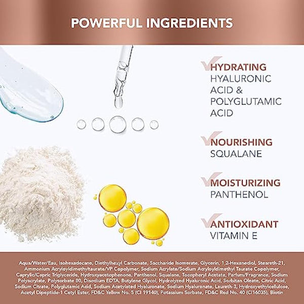 FOREO SUPERCHARGED HA+PGA Triple Action Intense Face Moisturiser - Wrinkle Day Cream for Face - Hyaluronic Acid & Squalane - Vegan - Cruelty & Gluten Free - Clean Skincare - 50ml