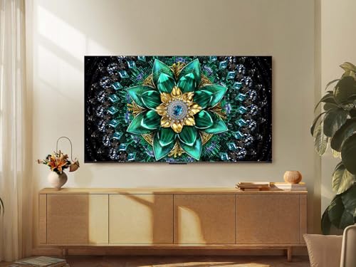 TCL 75Q6C-UK QD-Mini LED TV, 4K HDR Premium 1000nits, Smart TV Powered by Google TV (Dolby Vision IQ & Atmos, Onkyo 2.1 Sound System, 144Hz Motion Clarity Pro, 2025 New Model)