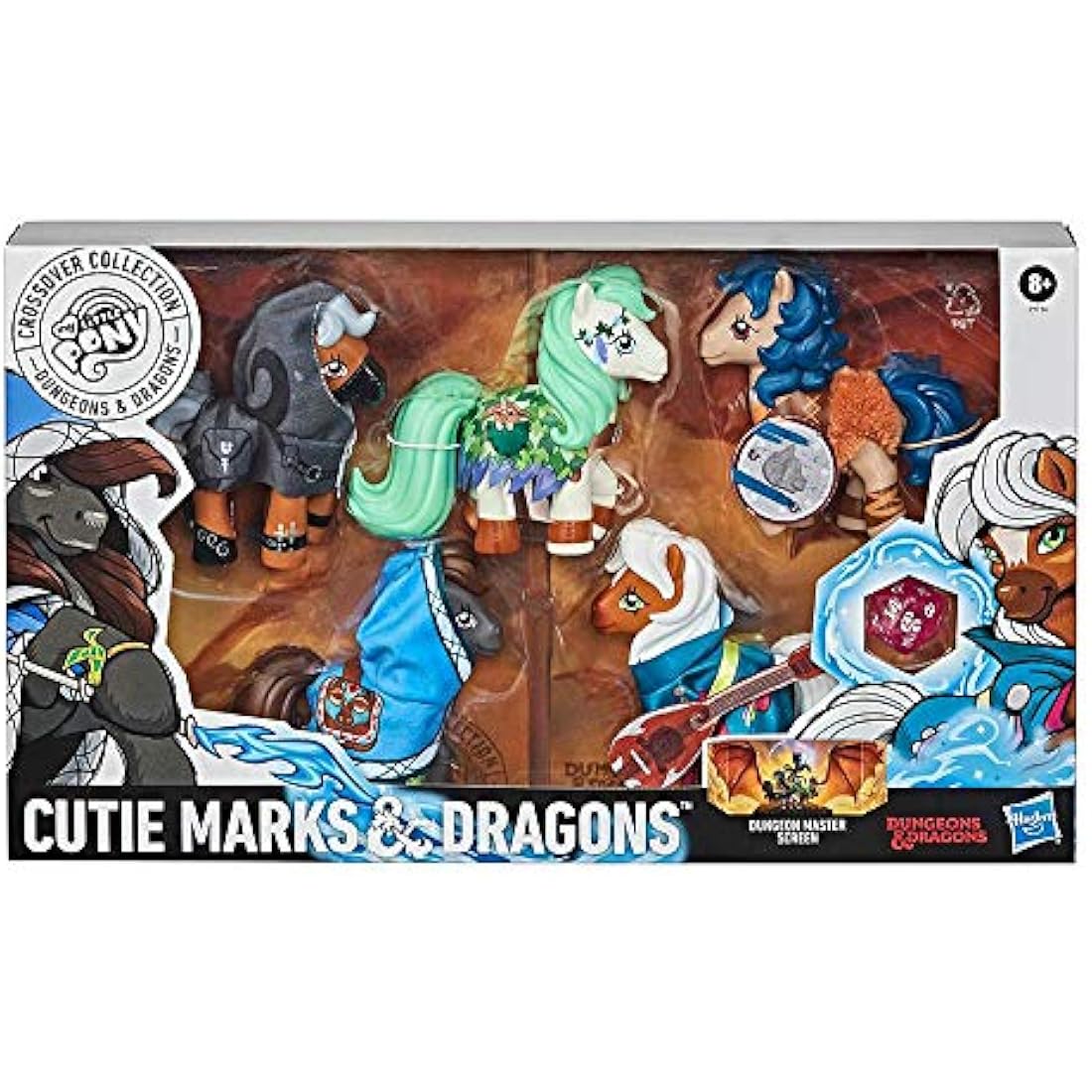 Hasbro - Dungeons & Dragons MLP D&D Cutie Marks and Dragons - Roleplaying Game