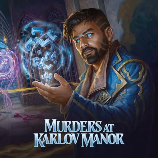 Magic: The Gathering Commander Karlov Mansion Murders Deck - Clues Fishing (100 Card Deck, 2 Sample Booster + Accessories) (English Version)