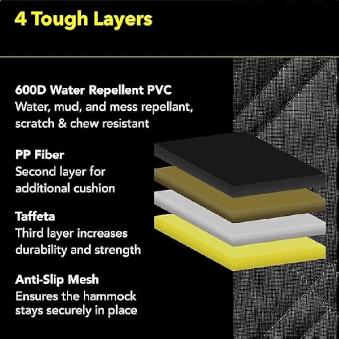 Meadowlark XL Dog Seat Covers Unique Design & Full Car Protection-Doors,Headrests & Backseat. Extra Durable Zippered Side Flap, Waterproof Hammock Pet Seat Cover + Seat Belt & 2 Headrest Protectors