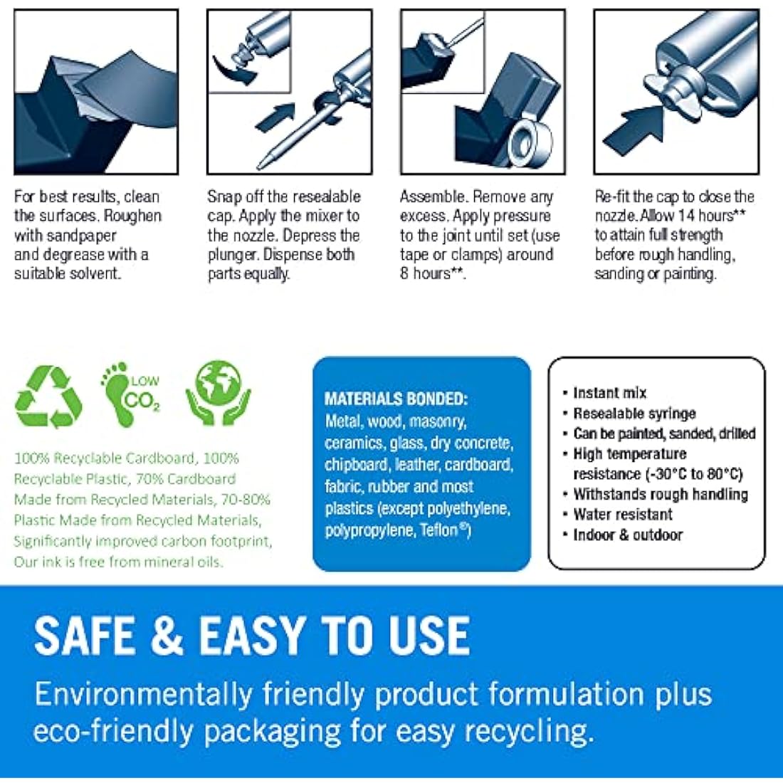 Araldite ARA-400003 Standard Syringe Epoxy, 24 ml
