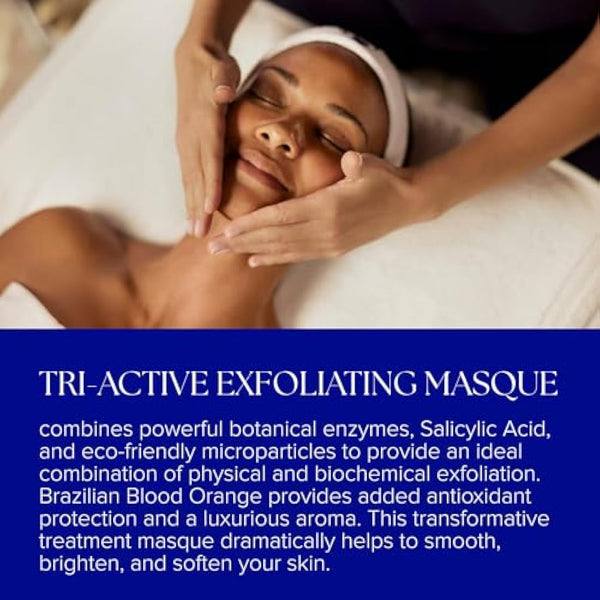 iS CLINICAL Tri-Active Exfoliating Masque; Acne Treatment; Face Exfoliator; Large Pores Treatment