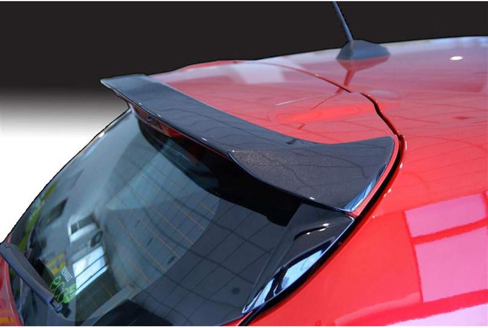 AUTO-STYLE Roof Spoiler Compatible with Renault Clio IV 3/5-Door 2013-2019 (PU), Blue