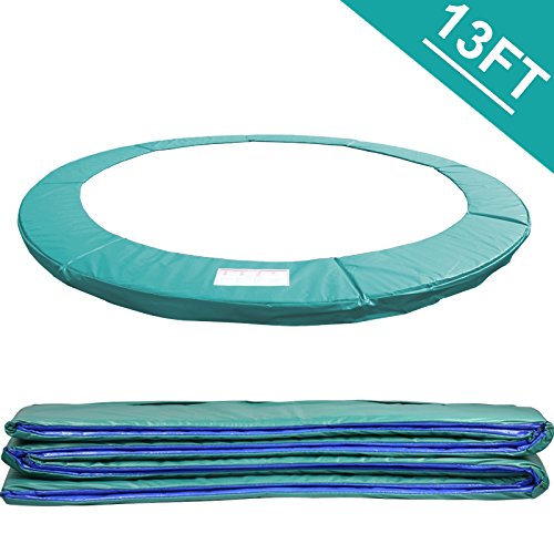 Greenbay 13FT 397cm Premium Replacement Trampoline Surround Pad | UV resistant PVC top | EPE foam(thickness:15mm, width:300mm) | Safety Guard Spring