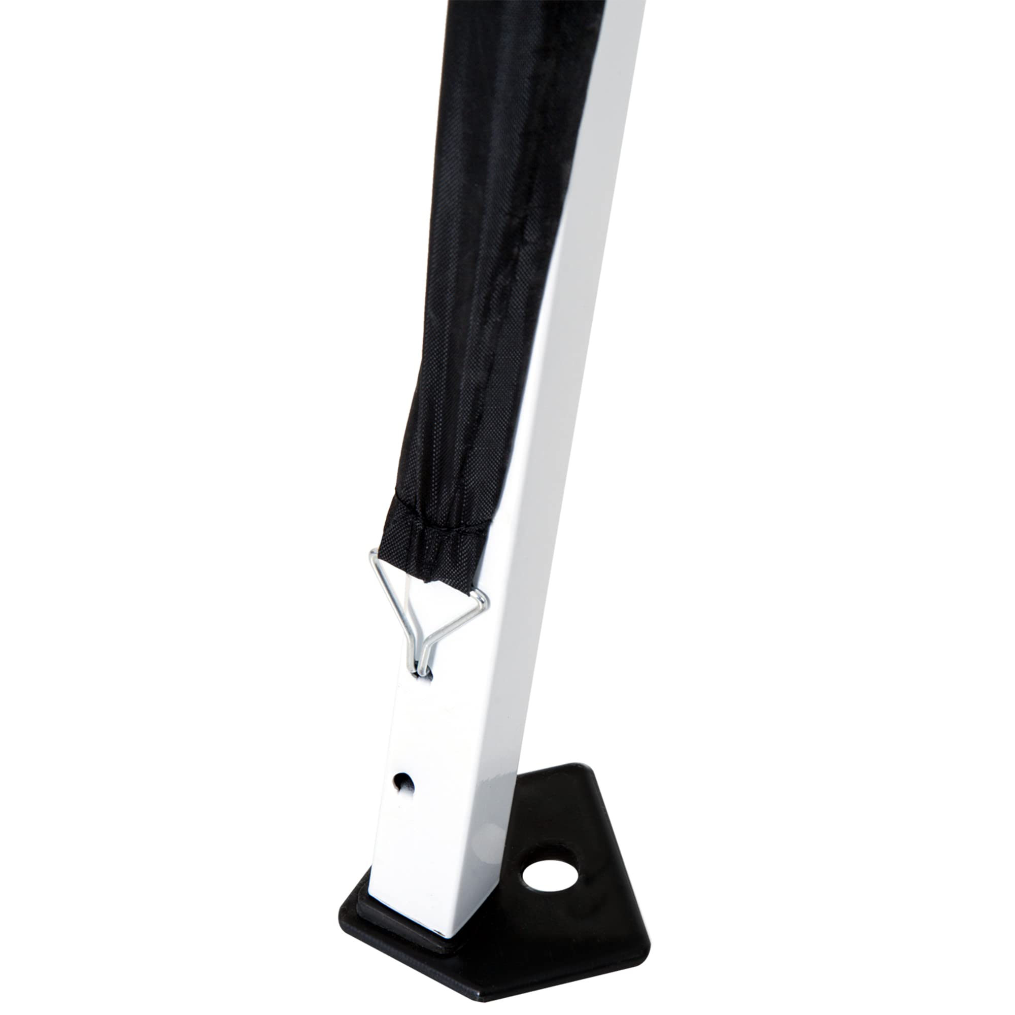 Outsunny 3 M x 3 M Base/ 2.5 M x 2.5 M Top Pop Up Gazebo, One Person Setup Instant with Carry Bag, Height Adjustable Slant Leg Party Tent Instant Event Shelter for Garden, Patio, Black